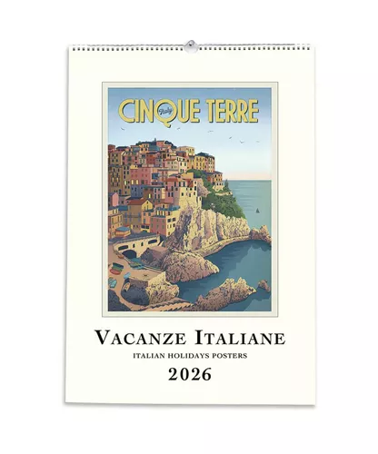 Cover image for 2026 Vacanze Italiane Large Art Calendar 35x50cm (CG2609)