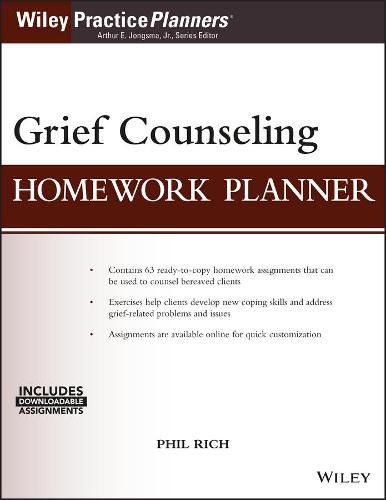 Cover image for Grief Counseling Homework Planner (w/ Download)