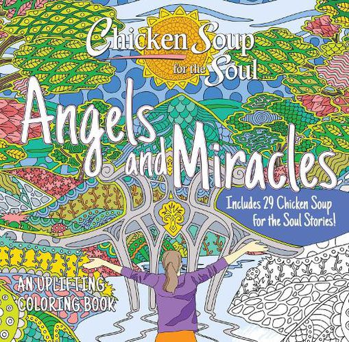 Cover image for Chicken Soup for the Soul: Angels and Miracles Coloring Book