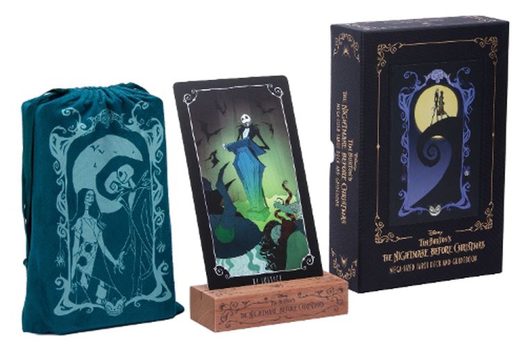 Cover image for Mega-Sized Tarot: The Nightmare Before Christmas Tarot Deck and Guidebook