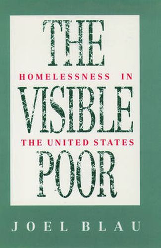 Cover image for The Visible Poor: Homelessness in the United States