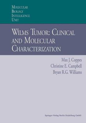 Cover image for Wilms Tumor: Clinical and Molecular Characterization