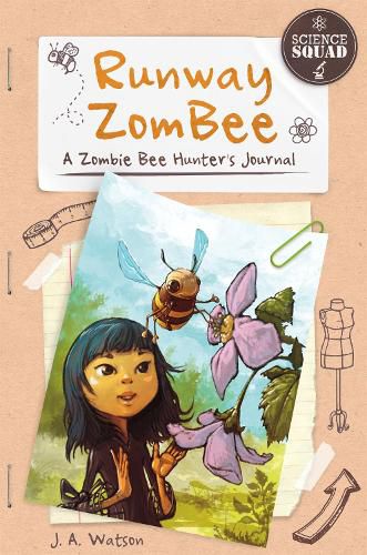 Cover image for Science Squad: Runway ZomBee: A Zombie Bee Hunter's Journal