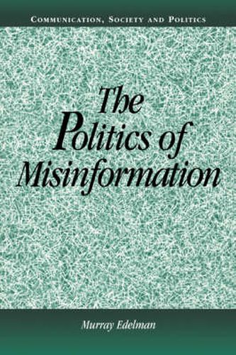 Cover image for The Politics of Misinformation