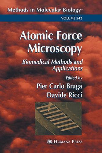 Cover image for Atomic Force Microscopy: Biomedical Methods and Applications