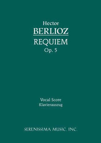 Cover image for Requiem, Op.5: Vocal score