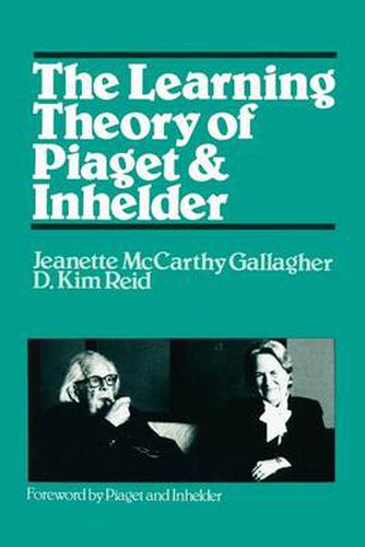 Cover image for The Learning Theory of Piaget