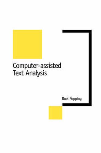 Cover image for Computer-assisted Text Analysis