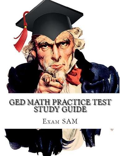 Cover image for GED Math Practice Test Study Guide: 250 GED Math Questions with Step-by-Step Solutions