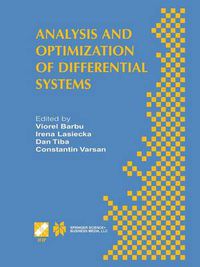 Cover image for Analysis and Optimization of Differential Systems: IFIP TC7 / WG7.2 International Working Conference on Analysis and Optimization of Differential Systems, September 10-14, 2002, Constanta, Romania