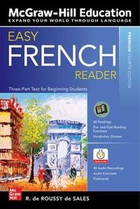 Cover image for Easy French Reader, Premium Fourth Edition