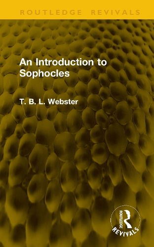 Cover image for An Introduction to Sophocles