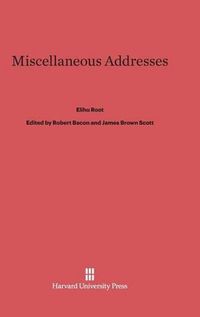 Cover image for Miscellaneous Addresses