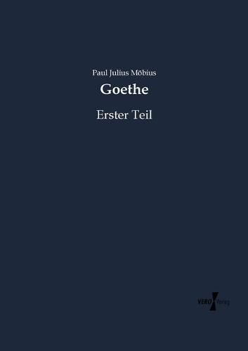 Cover image for Goethe: Erster Teil