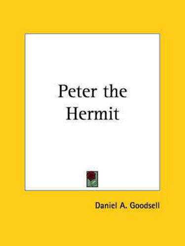 Cover image for Peter the Hermit (1906)