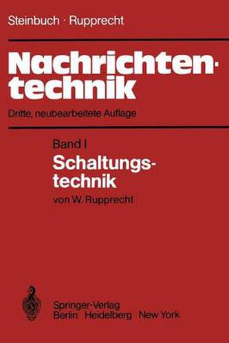 Cover image for Nachrichtentechnik: Band 1: Schaltungstechnik