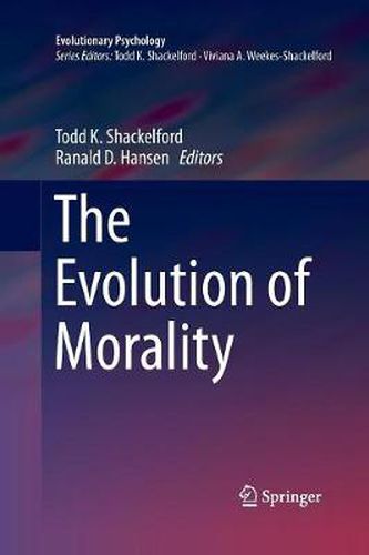 Cover image for The Evolution of Morality