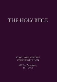 Cover image for The Holy Bible, King James Version, Verseless Edition