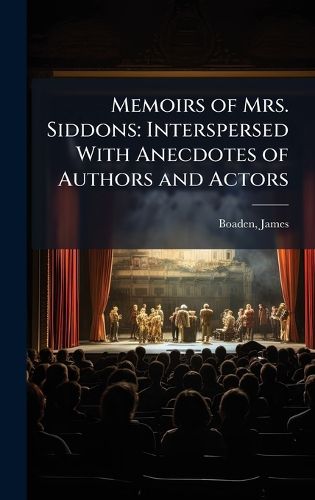 Cover image for Memoirs of Mrs. Siddons