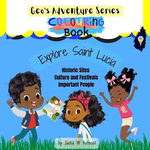 Cover image for Geo's Adventure Series Colouring Book