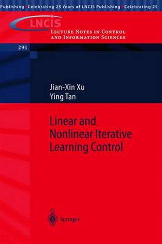 Cover image for Linear and Nonlinear Iterative Learning Control