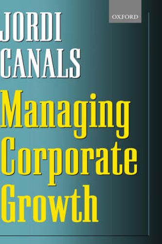 Cover image for Managing Corporate Growth