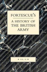 Cover image for Fortescue's History of the British Army