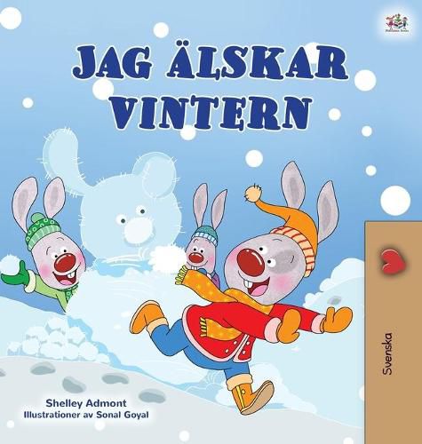 Cover image for I Love Winter (Swedish Book for Kids)