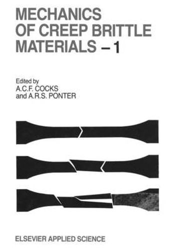 Cover image for Mechanics of Creep Brittle Materials 1