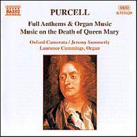 Cover image for Purcell Full Anthems & Organ Music
