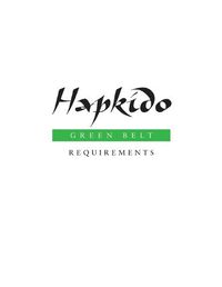 Cover image for Hapkido: Green Belt Requirements