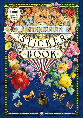 Cover image for The Antiquarian Sticker Book: An Illustrated Compendium of Adhesive Ephemera