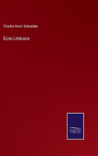 Cover image for Ecrin Litteraire