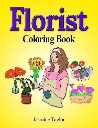 Cover image for Florist Coloring Book