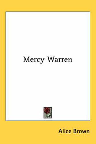 Cover image for Mercy Warren