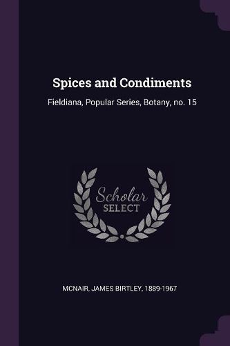 Cover image for Spices and Condiments