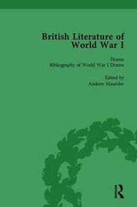 Cover image for British Literature of World War I, Volume 5