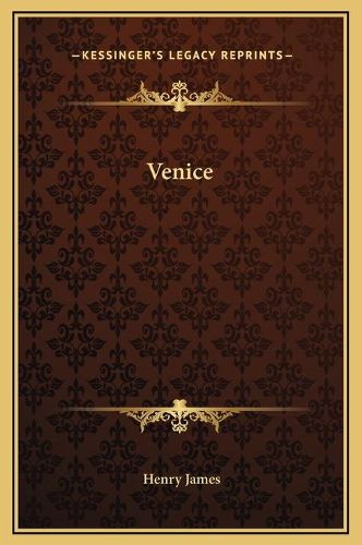 Cover image for Venice