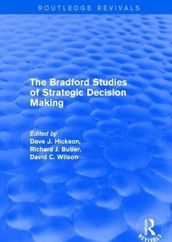 Cover image for Revival: The Bradford Studies of Strategic Decision Making (2001)