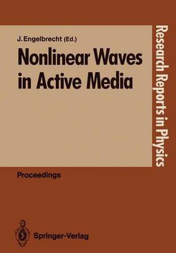 Cover image for Nonlinear Waves in Active Media