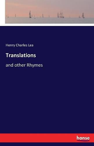 Cover image for Translations: and other Rhymes