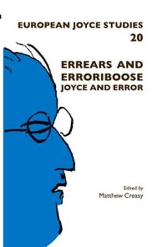 Cover image for Errears and Erroriboose: Joyce and Error