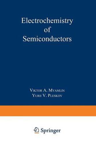 Cover image for Electrochemistry of Semiconductors