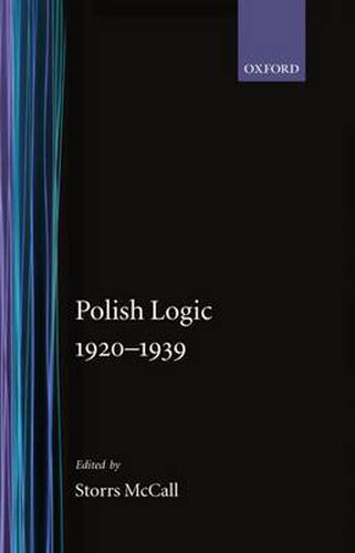 Cover image for Polish Logic 1920-1939