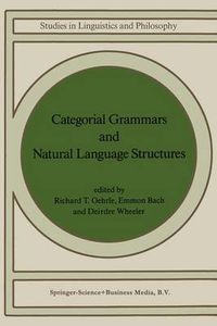 Cover image for Categorial Grammars and Natural Language Structures