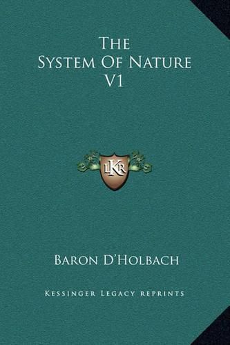 The System of Nature V1