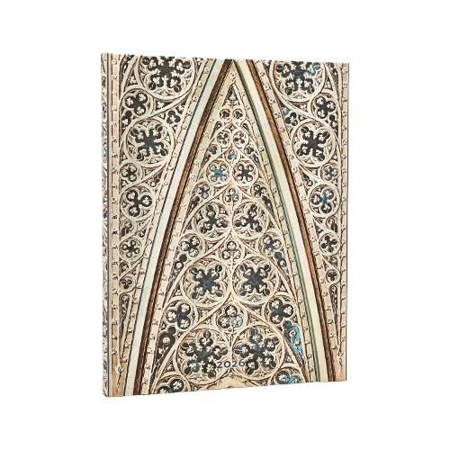 Cover image for 2026 Vault of the Milan Cathedral (Duomo di Milano) Ultra 12-month Vertical Hardcover Flexi Dayplanner 2026 (Wrap Closure)