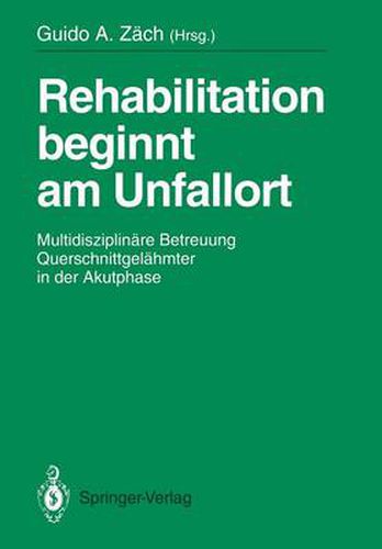 Cover image for Rehabilitation Beginnt am Unfallort