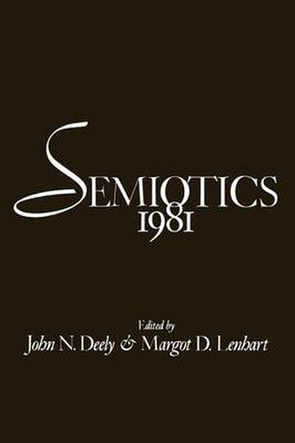 Cover image for Semiotics 1981