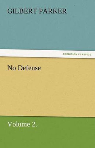 Cover image for No Defense, Volume 2.